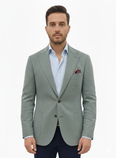 کت تک بقه انگلیسی دو دکمه اسلیم آقای خاص