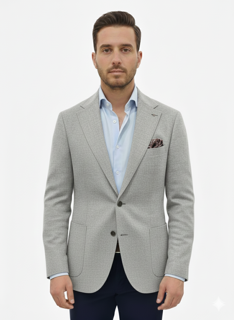 کت تک بقه انگلیسی دو دکمه اسلیم آقای خاص